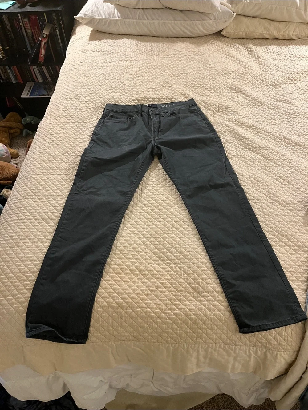 GAP Men's Charcoal Slim Straight Jeans
